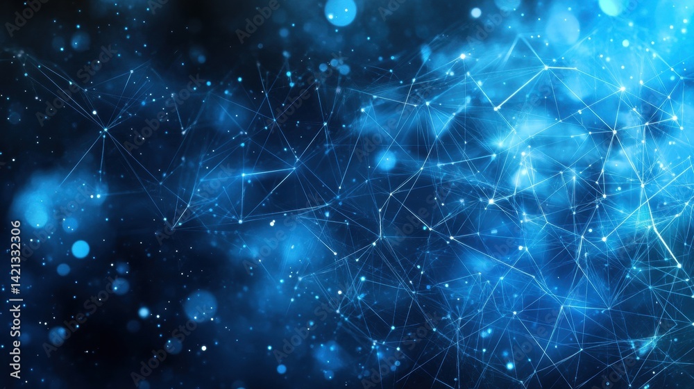 Fototapeta premium Abstract Representation of Network Connections