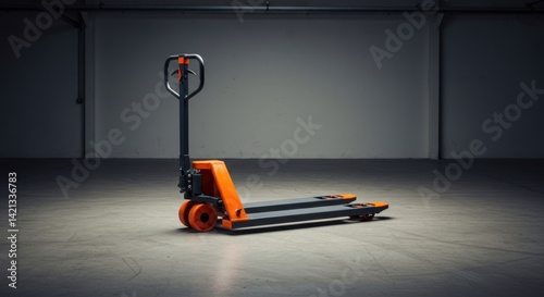 Brand New Pallet Truck in Studio Setting