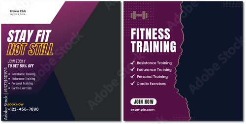 Elevate Your Fitness Journey: Exclusive Training Program Promotion Banner
