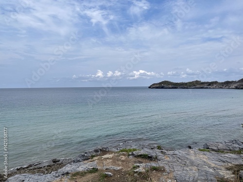 beach and sea Koh sichang Thailand