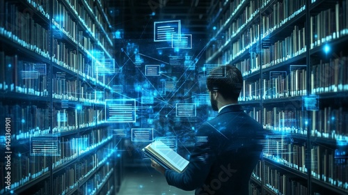 Obraz na płótnie Online Libraries: Making Information More Accessible