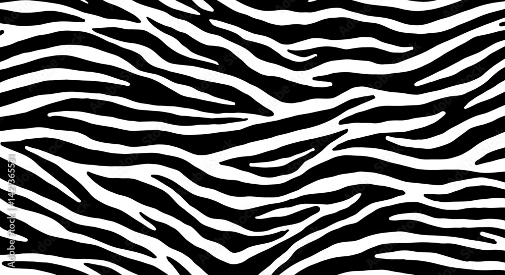 Trendy zebra skin pattern background vector. Animal fur, vector background for Fabric design, wrapping paper, textile and wallpaper. Trendy zebra skin pattern background vector. Animal fur, vector background for Fabric design, wrapping paper, textile and wallpaper.