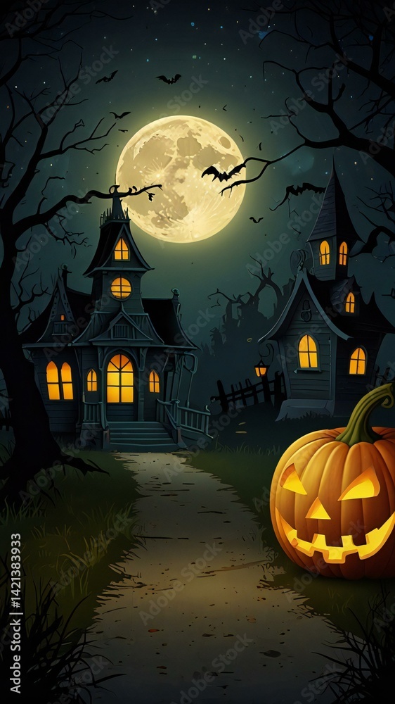 halloween background with pumpkin halloween background with pumpkin