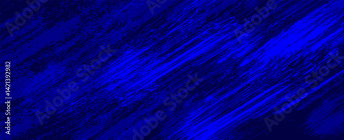 blue color pattern gradient grunge texture background. Dots pop art comics sport style vector illustration Abstract background dark blue with modern corporate concept