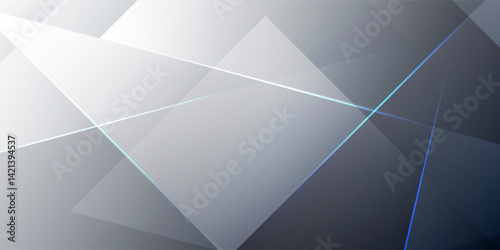 Abstract Light Patterns and Geometric Shapes with Gradient Glow