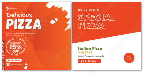 Pizza Promotion: Delicious Flavors and Special Offers for Daily Resto
