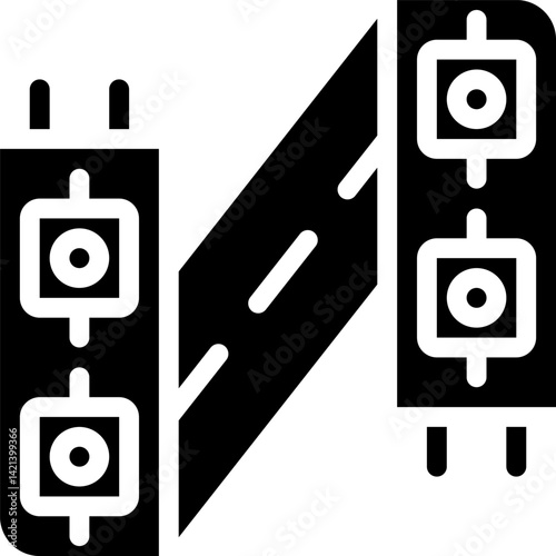 rgb illustration on a white background     
