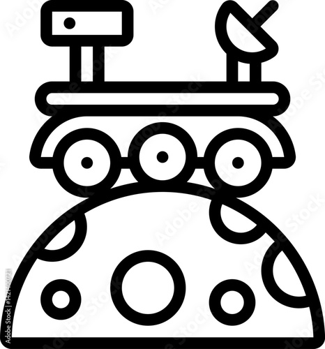 rover (2) illustration on a white background     