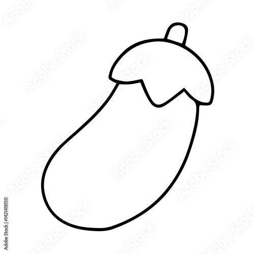 20 Vegetarian Food Icons | Flat Thin Line Style Vector Set