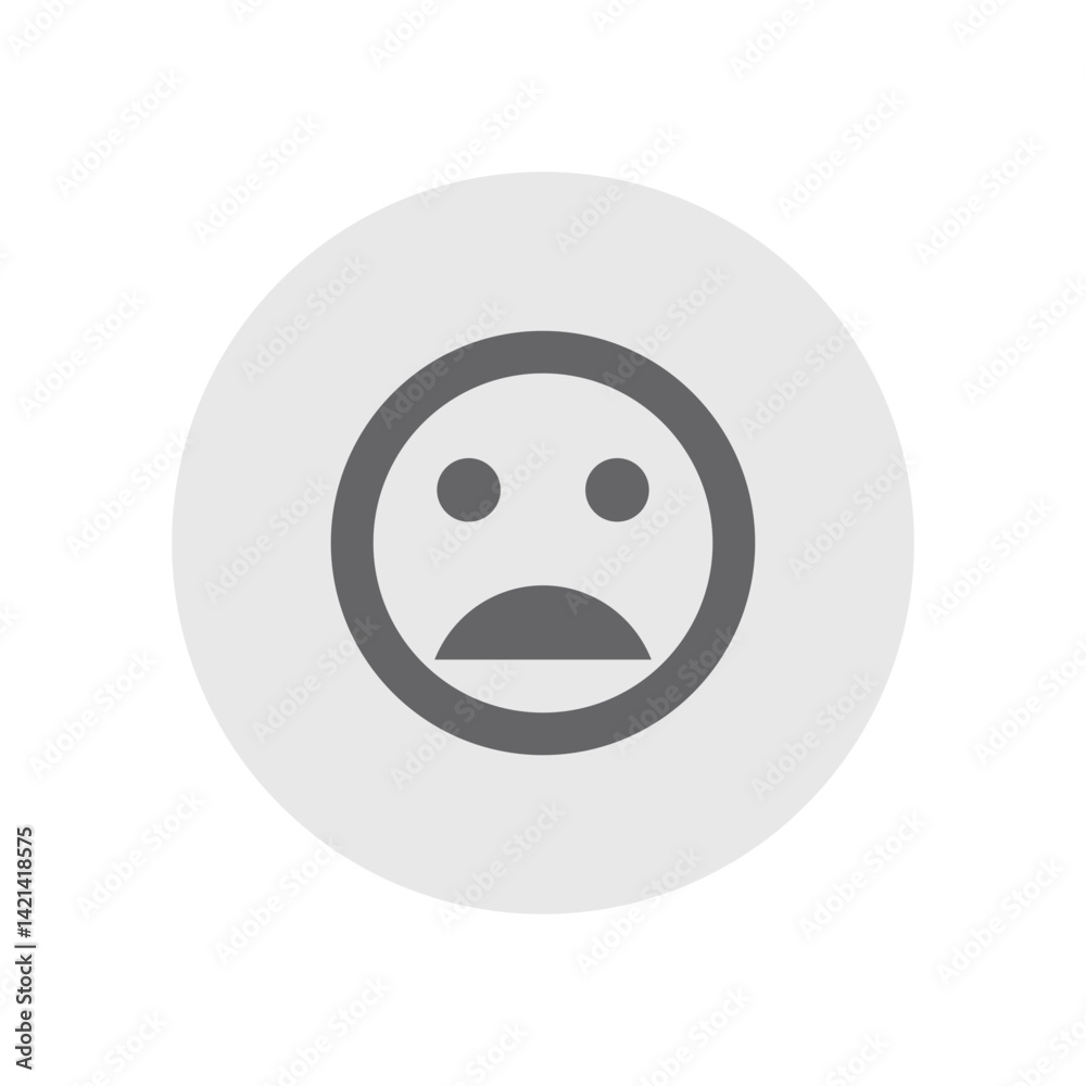 Bad Mood Icon (Filled) Bad Mood Icon (Filled)