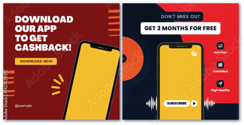 App Download and Subscription Promotion with Cashback Offerings on Mobile