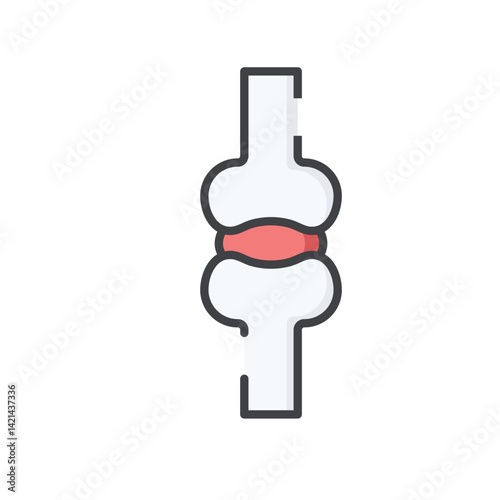 human organs linear color icon
