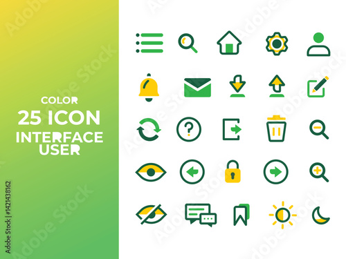 User interface icon set