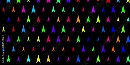 Arrow Pulse A Lively Field of Color