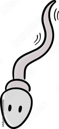 Illustration of sperm
