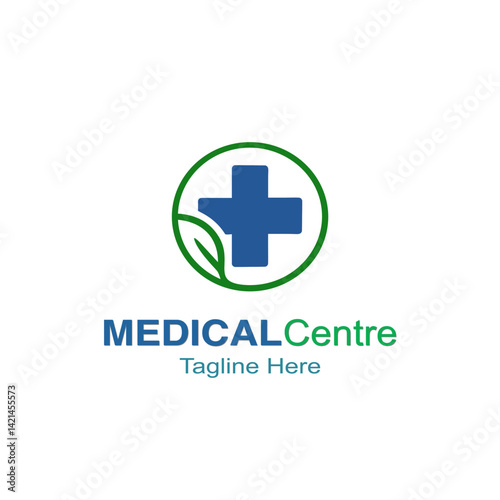 Medical centre logo for hospital and medic