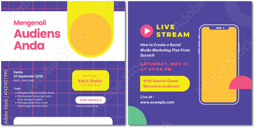 Engaging Virtual Event for Social Media Marketing Strategies and Audience Insight