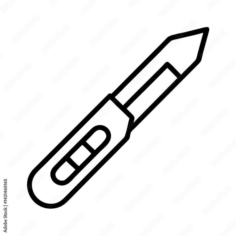 vector illustration of a knife vector illustration of a knife