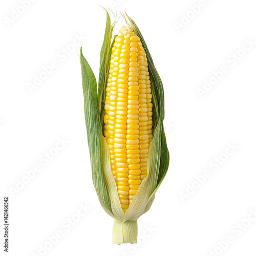 Obraz na płótnie corn on transparent or white background w salonie