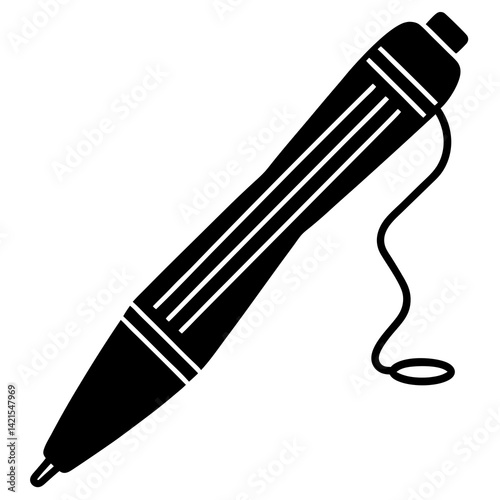 A 3D printing pen.