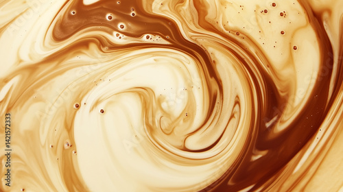 melted chocolate background