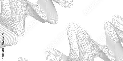 Abstract vibrant gradient line background vector. wave, curved lines, color. Futuristic style wall art with line distortion,. Modern wallpaper design for business, technology, website, backdrop.

