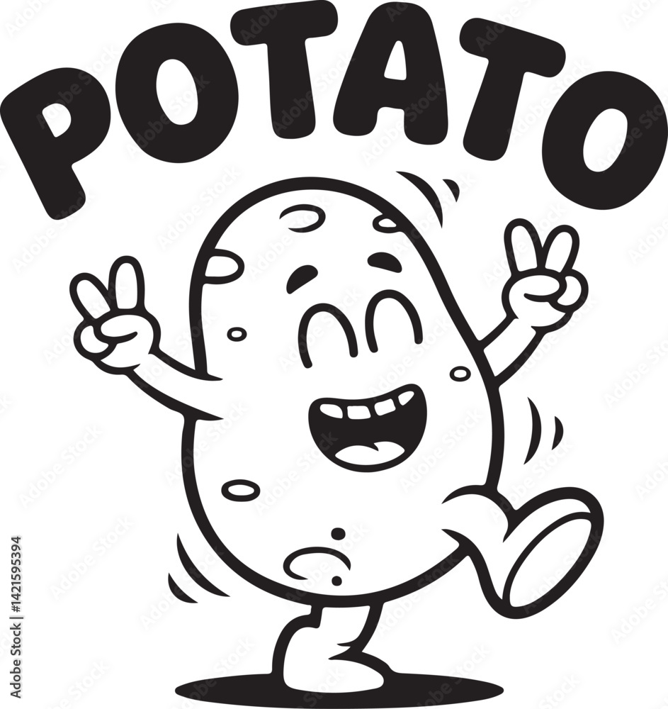 International potato day of Vector Illustration | national potato day celebration | creative concepts of raw potato | National Potato Day Icon with Smiling Cartoon Potato Illustration International potato day of Vector Illustration | national potato day celebration | creative concepts of raw potato | National Potato Day Icon with Smiling Cartoon Potato Illustration