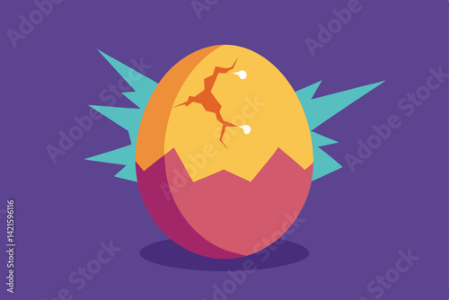 easter chick with egg
