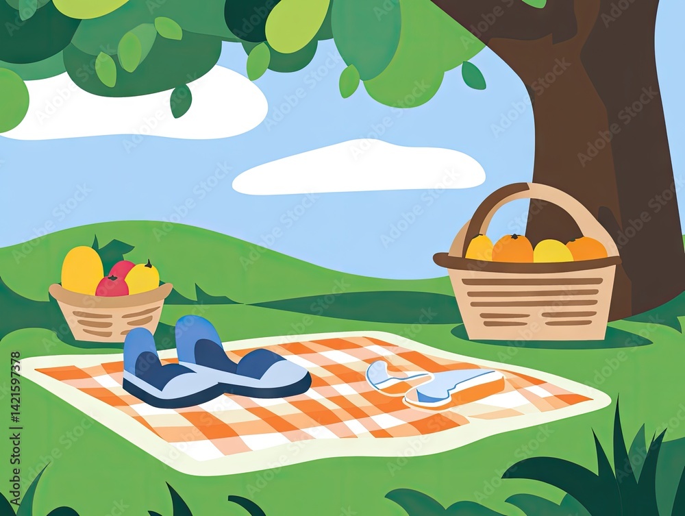 Picnic under a tree (4)