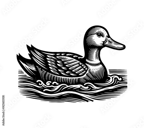 Duck teal goose and swan are swimming in water sport pool for exercise fitness