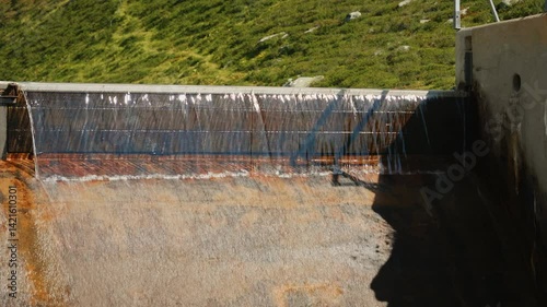 Wallpaper Mural At Lake Oberalp on the Oberalp Pass in Switzerland. Torontodigital.ca