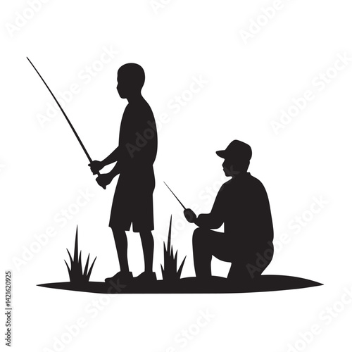 Father and Son Fishing A Bonding Experience