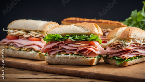 Mouthwatering Delicious Sandwiches - A Variety of Flavors and Ingredients