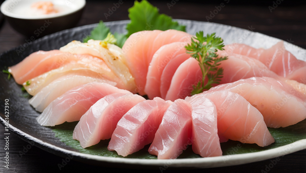 Delicious Tuna Sashimi, Perfect for Sushi Lovers and Culinary Enthusiasts Delicious Tuna Sashimi, Perfect for Sushi Lovers and Culinary Enthusiasts
