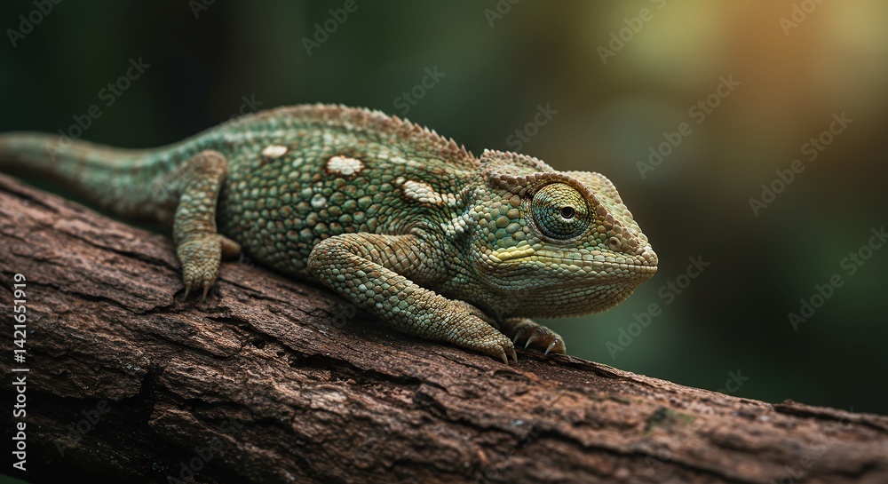 Chameleon on Log Chameleon on Log