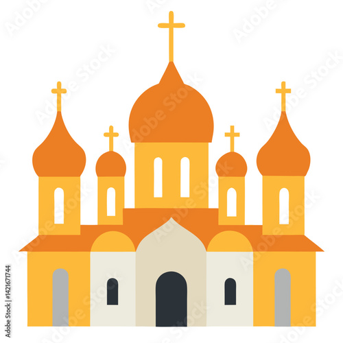 Russian-orthodox-church--clean-on-white-background 