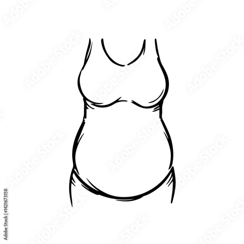 Pregnant woman silhouette showcasing pregnancy in black and white  