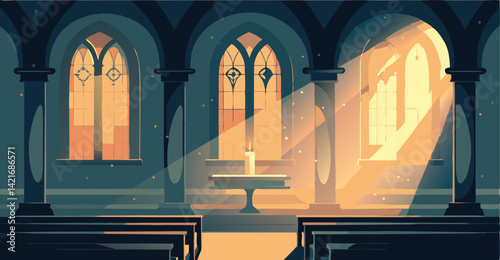 Interior of the Church of the Holy Sepulchre, Sanctum of Light, Divine Moments in Sacred Silence