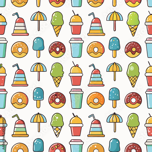Summer Treats Pattern (1)