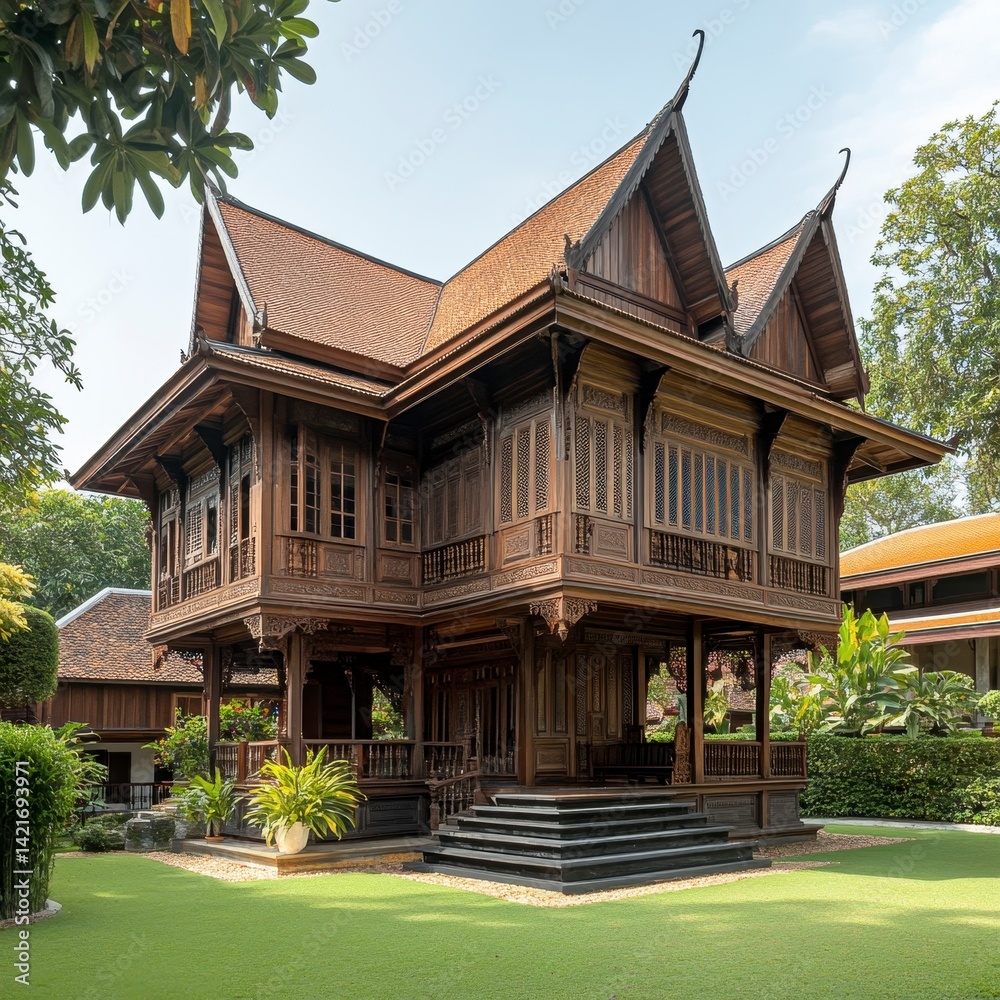 thai style house thai style house