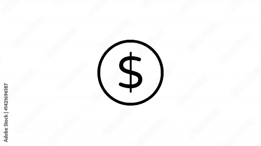 Payment Discount Animation Icon Payment Discount Animation Icon
