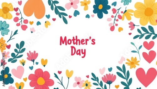 Wallpaper Mural Vibrant Mother's Day Floral Design Torontodigital.ca