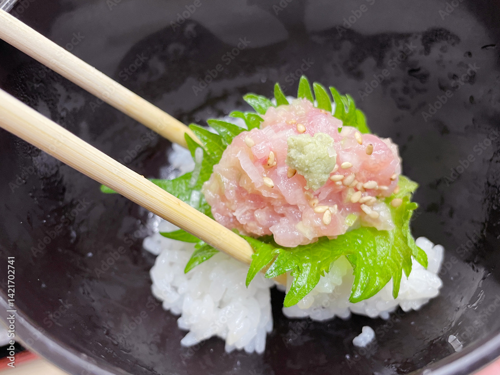 ブリのなめろう