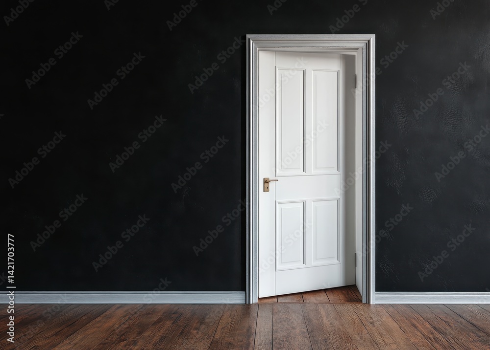 Fototapeta premium empty room with door