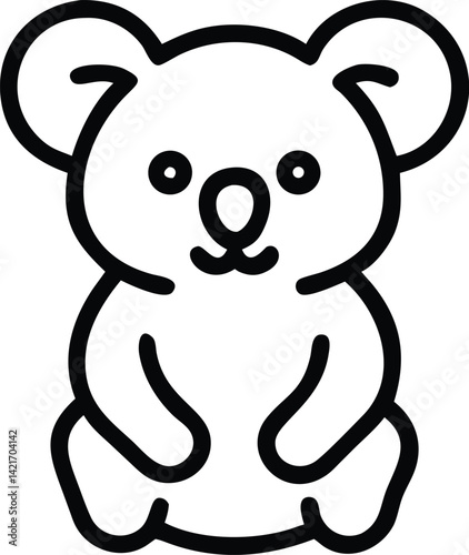 Koala silhouette
