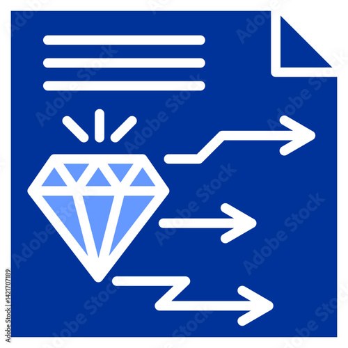 Value Stream Mapping Icon