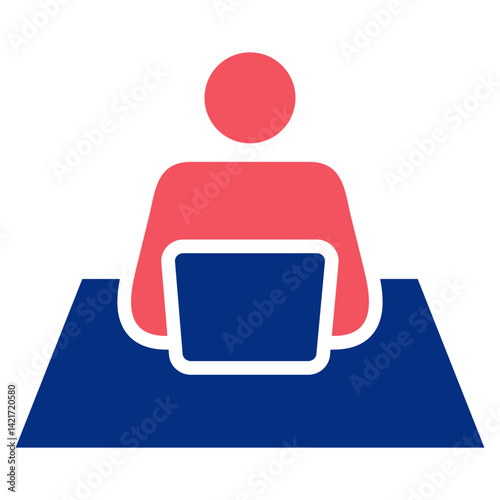 Remote Workforce Icon