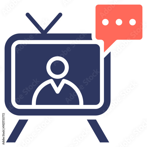 News Anchor Icon