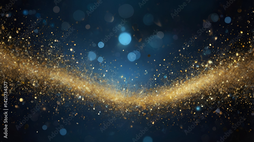 Fototapeta premium christmas lights background