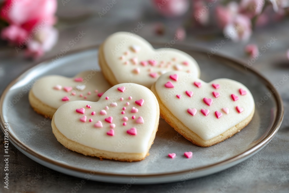 Heart-shaped sugar cookies ideal for valentine’s day gifts, romantic gestures, sweet treats, and festive desserts celebrating love and affection Heart-shaped sugar cookies ideal for valentine’s day gifts, romantic gestures, sweet treats, and festive desserts celebrating love and affection